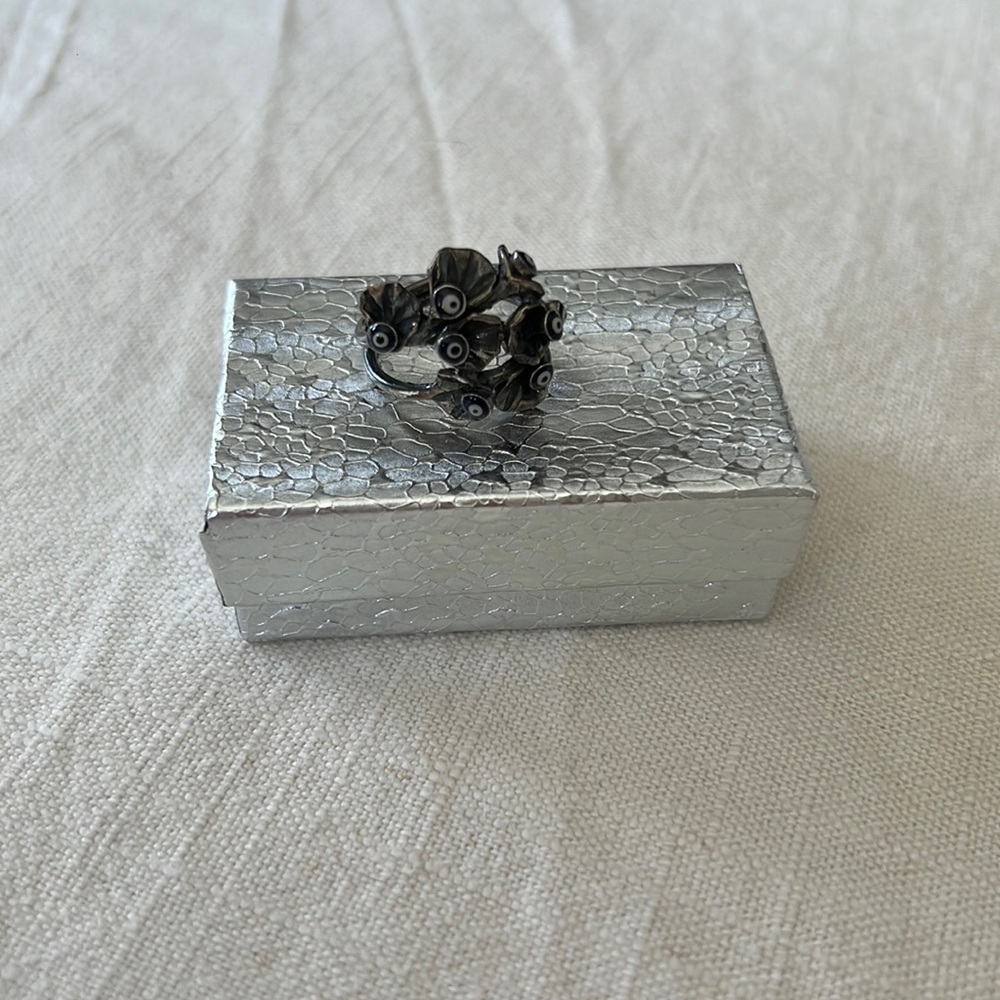 Turkish Import Evil Eye Ring - image 1
